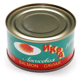 Dari Kamchatki Salmon (Red) Caviar 140 g (5 oz.) can