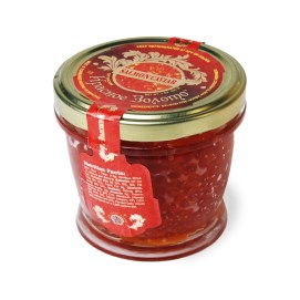 Krasnoe Zoloto Salmon (Red) Caviar 200 g (7 oz.) jar